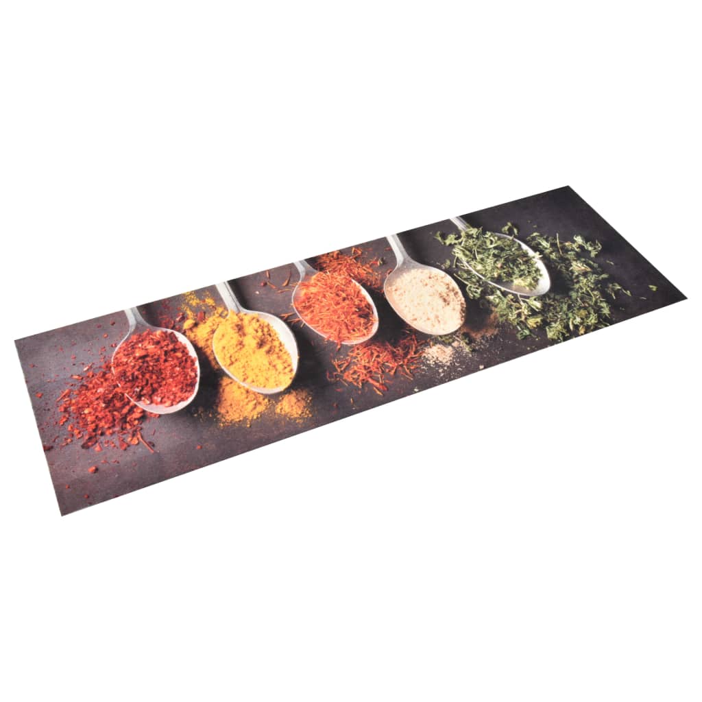 Washable kitchen rug Spoons 60x180 cm
