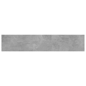Hylleplater 4 stk betonggrå 100x20x1,5 cm konstruert tre