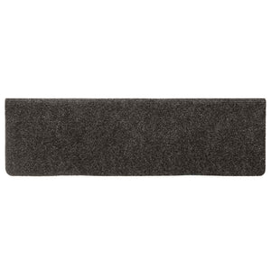 Stair mats 15 pcs needle punch 65x21x4 cm anthracite