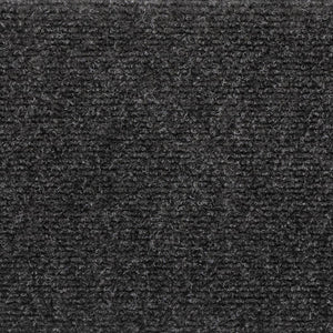 Stair mats 15 pcs needle punch 65x21x4 cm anthracite