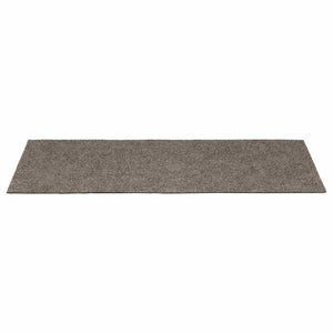 Stair mats 15 pcs needle punch 65x21x4 cm cream white