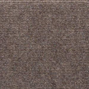 Stair mats 15 pcs needle punch 65x21x4 cm cream white