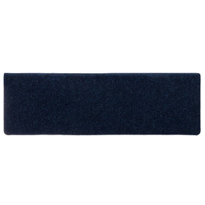 Stair mats 15 pcs needle stamp 65x21x4 cm blue