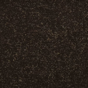 Self-adhesive stair mats 5 pieces dark brown 65x21x4cm needle punch