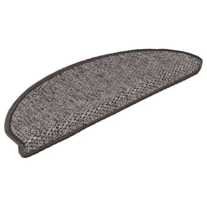Self-adhesive stair mats sisal 15 pcs 65x21x4 cm brown beige