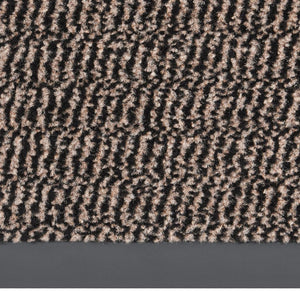 Tufted doormat 80x120 cm dark brown