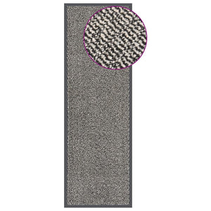 Tufted doormat 60x180 cm light brown