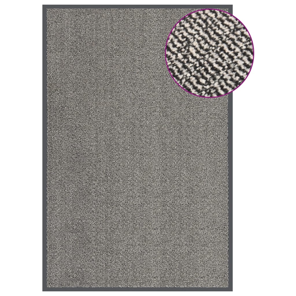 Tufted doormat 120x180 cm light brown