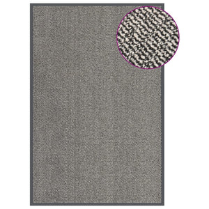 Tufted doormat 120x180 cm light brown