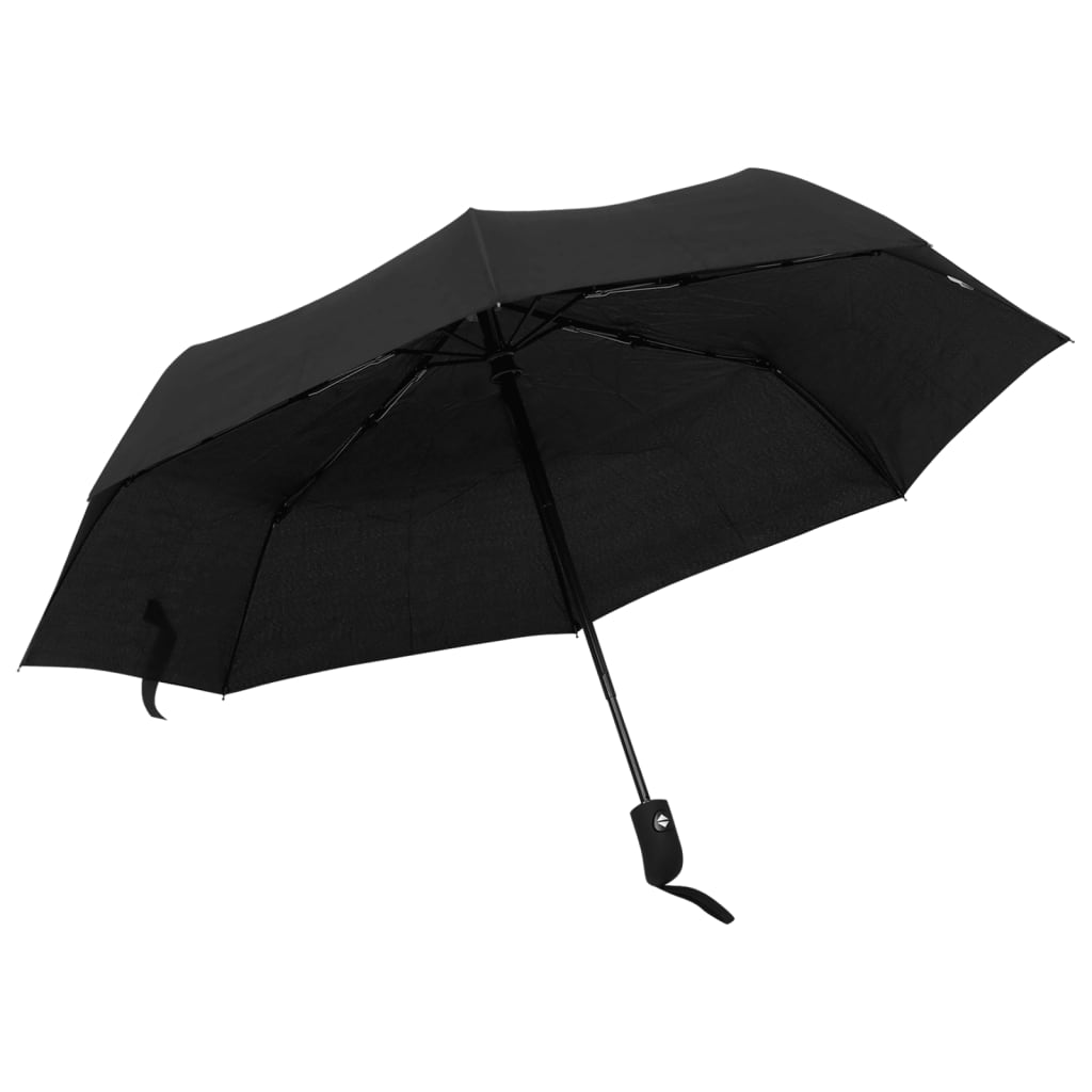 Folding umbrella automatic black 95 cm