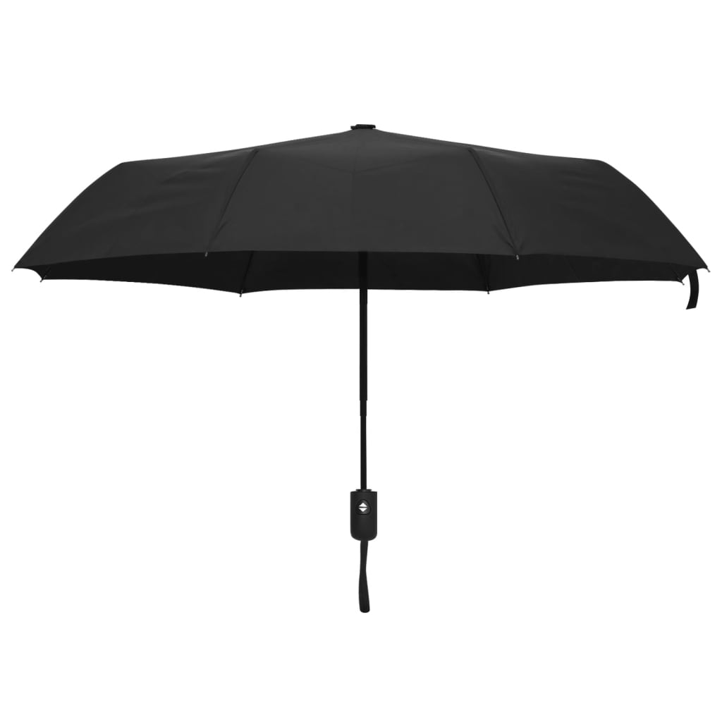 Folding umbrella automatic black 95 cm
