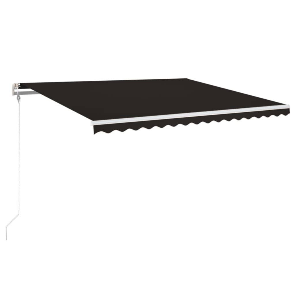 Automatic retractable awning 400x350 cm anthracite