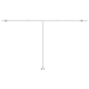 Freestanding automatic awning 500x300 cm cream white
