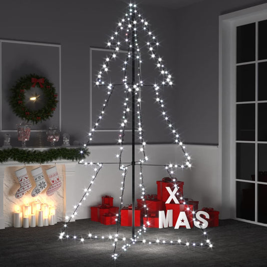 Christmas tree cone 240 LED indoor and outdoor 118x180 cm