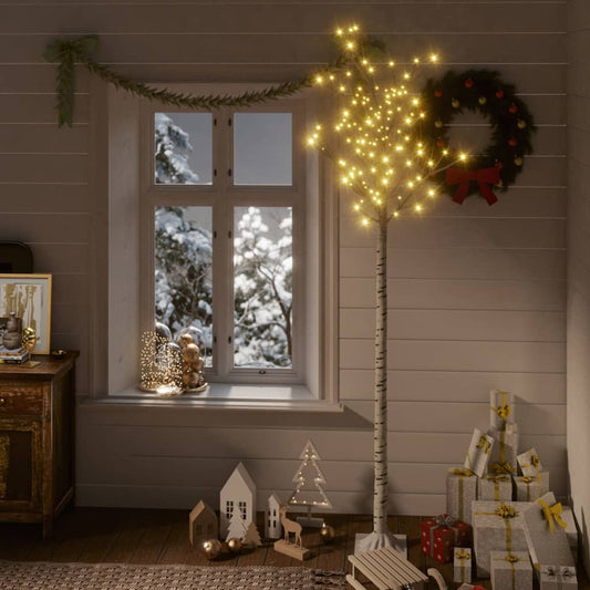 Christmas tree 200 LED 2.2m warm white fir indoor and outdoor