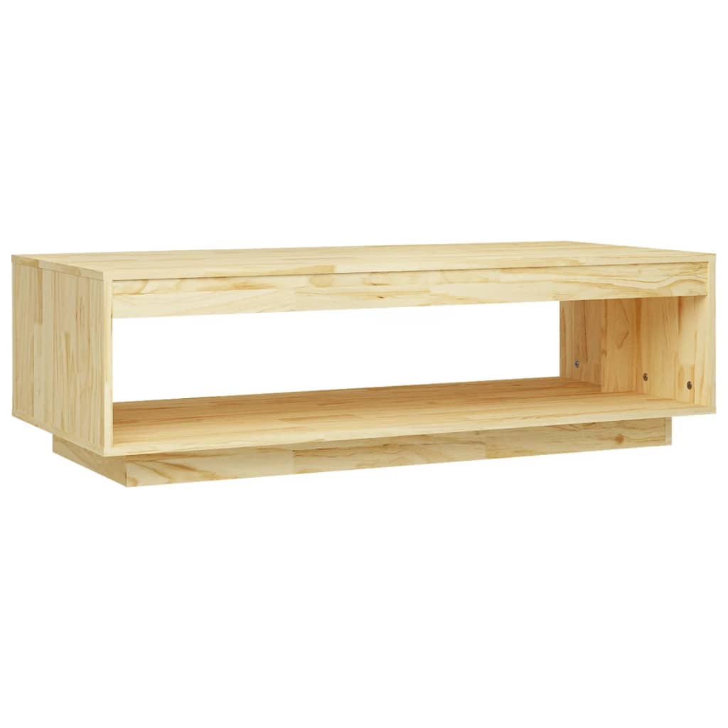 Coffee table 110x50x33.5 cm solid pine wood