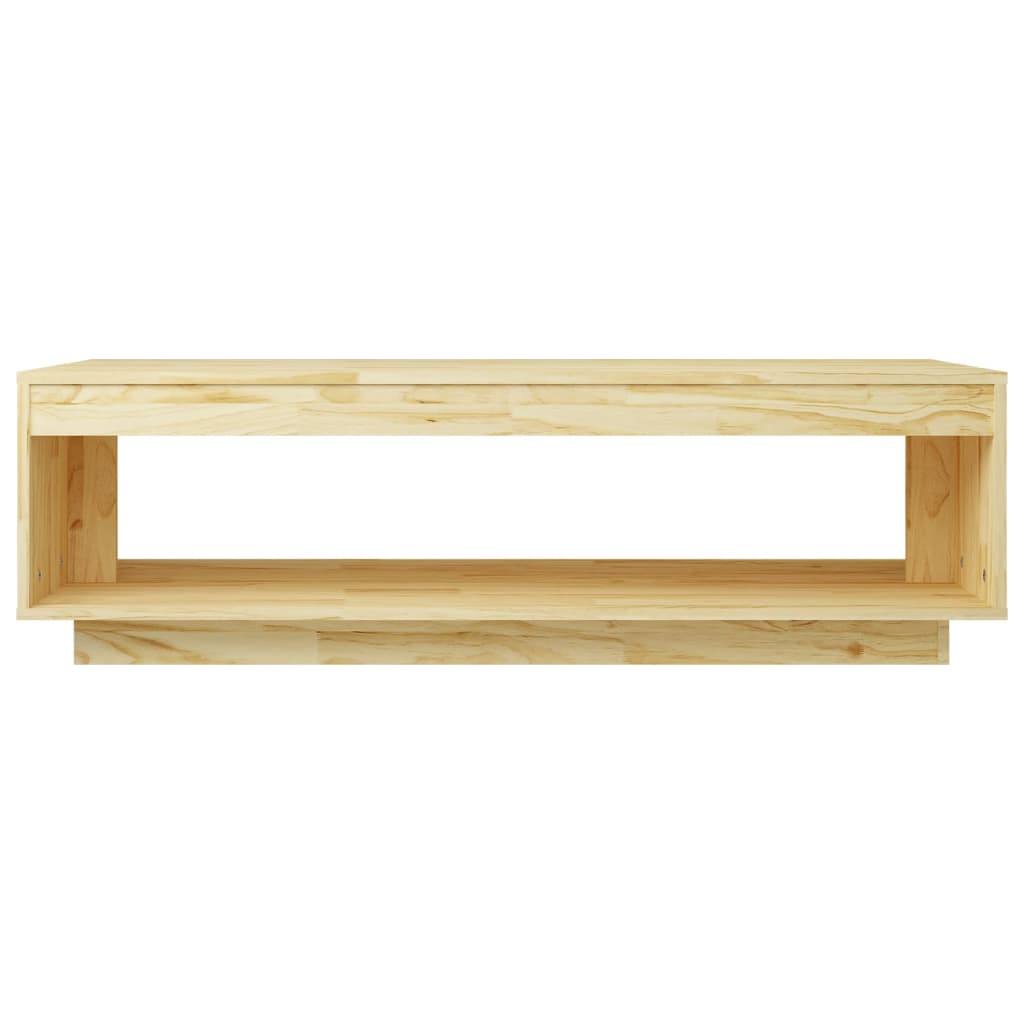 Coffee table 110x50x33.5 cm solid pine wood