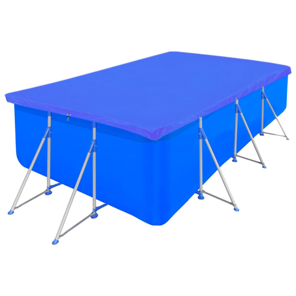 Pool cover 2 pcs PE rectangular 90 g/sqm 400x207 cm