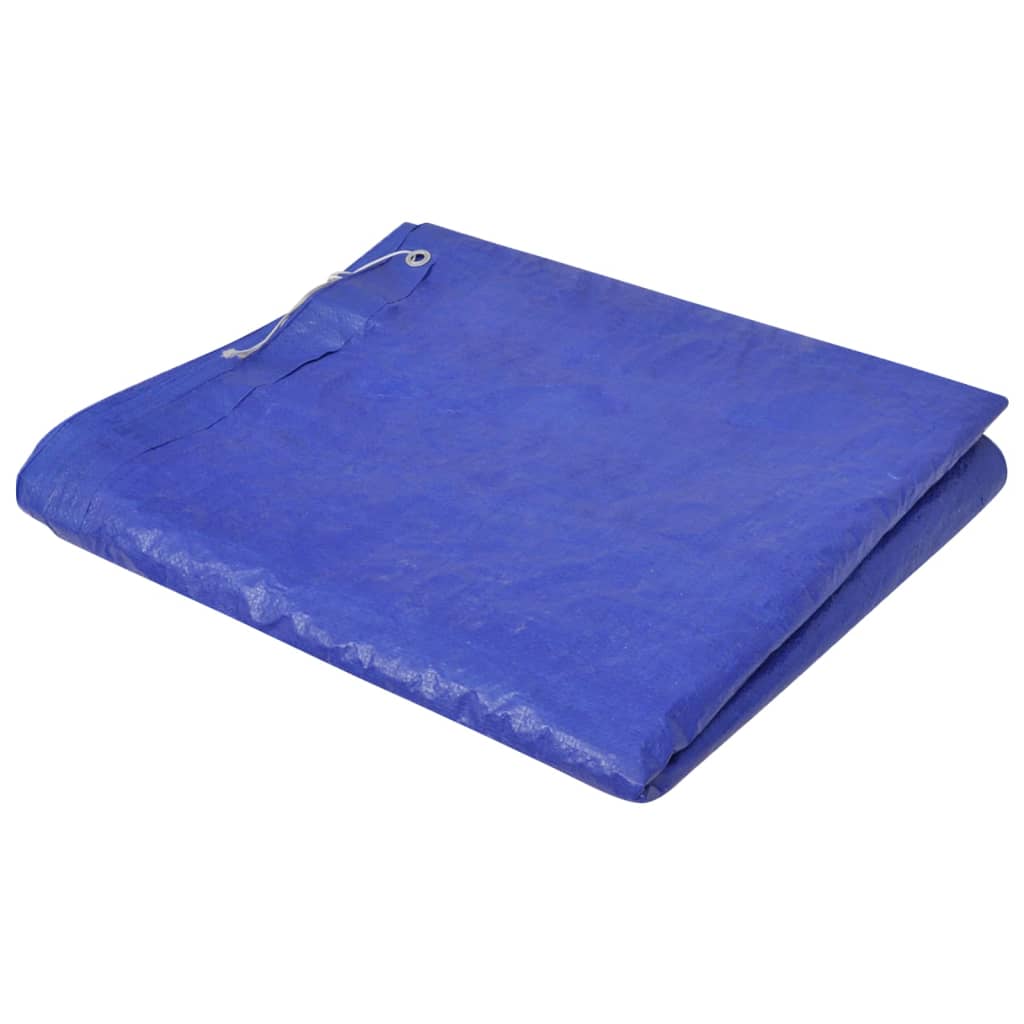 Pool cover 2 pcs PE rectangular 90 g/sqm 400x207 cm