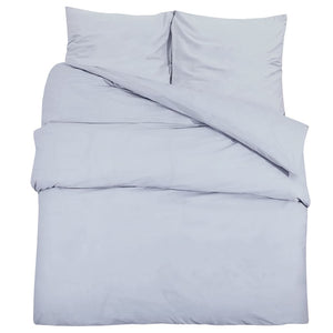 Bedding set gray 155x220 cm cotton
