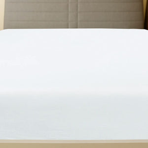 Jersey sheet 2 pcs white 140x200 cm cotton