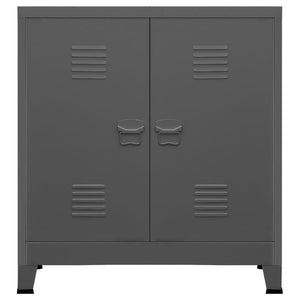 Industrial storage chest anthracite 90x40x100 cm steel