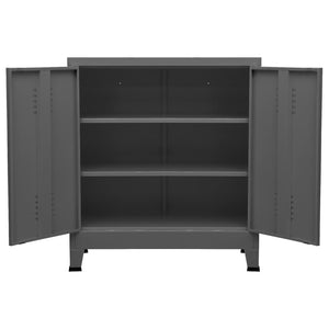 Industrial storage chest anthracite 90x40x100 cm steel