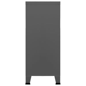 Industrial storage chest anthracite 90x40x100 cm steel