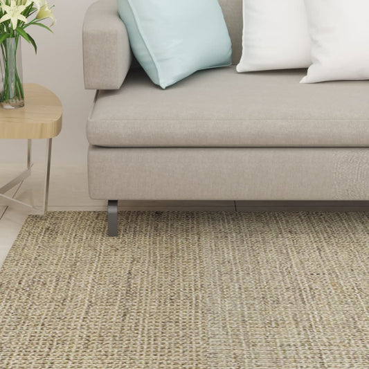 Rug natural sisal 66x350 cm green