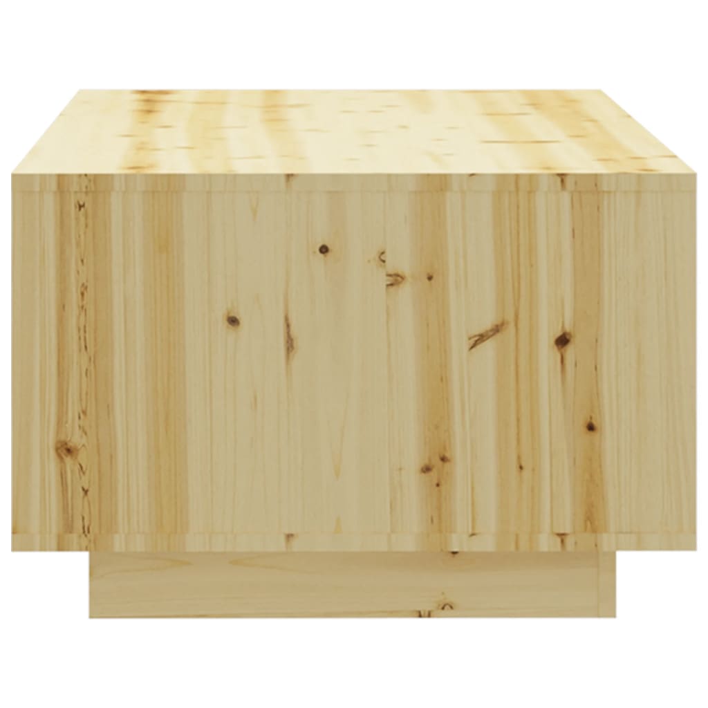 Coffee table 110x50x33.5 cm solid spruce wood