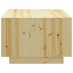 Coffee table 110x50x33.5 cm solid spruce wood