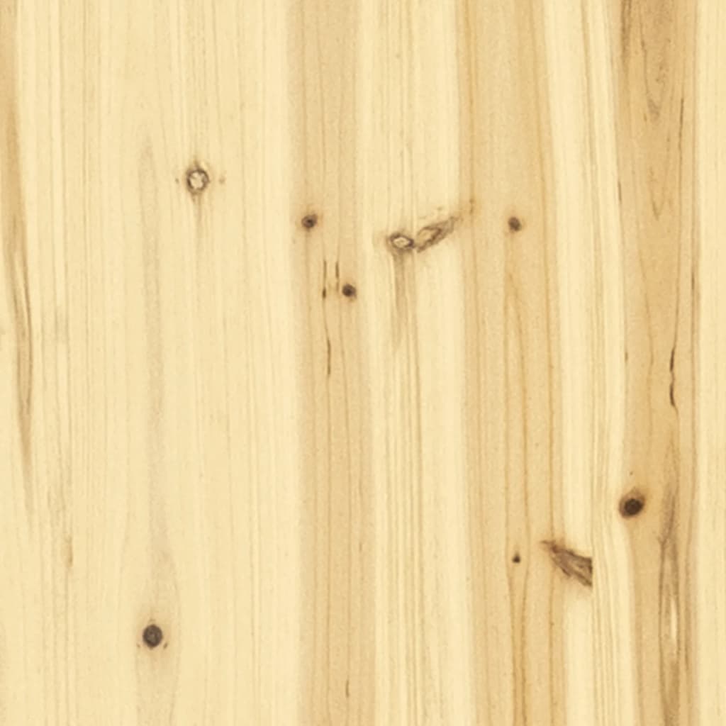 Coffee table 110x50x33.5 cm solid spruce wood