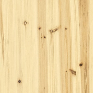 Coffee table 110x50x33.5 cm solid spruce wood