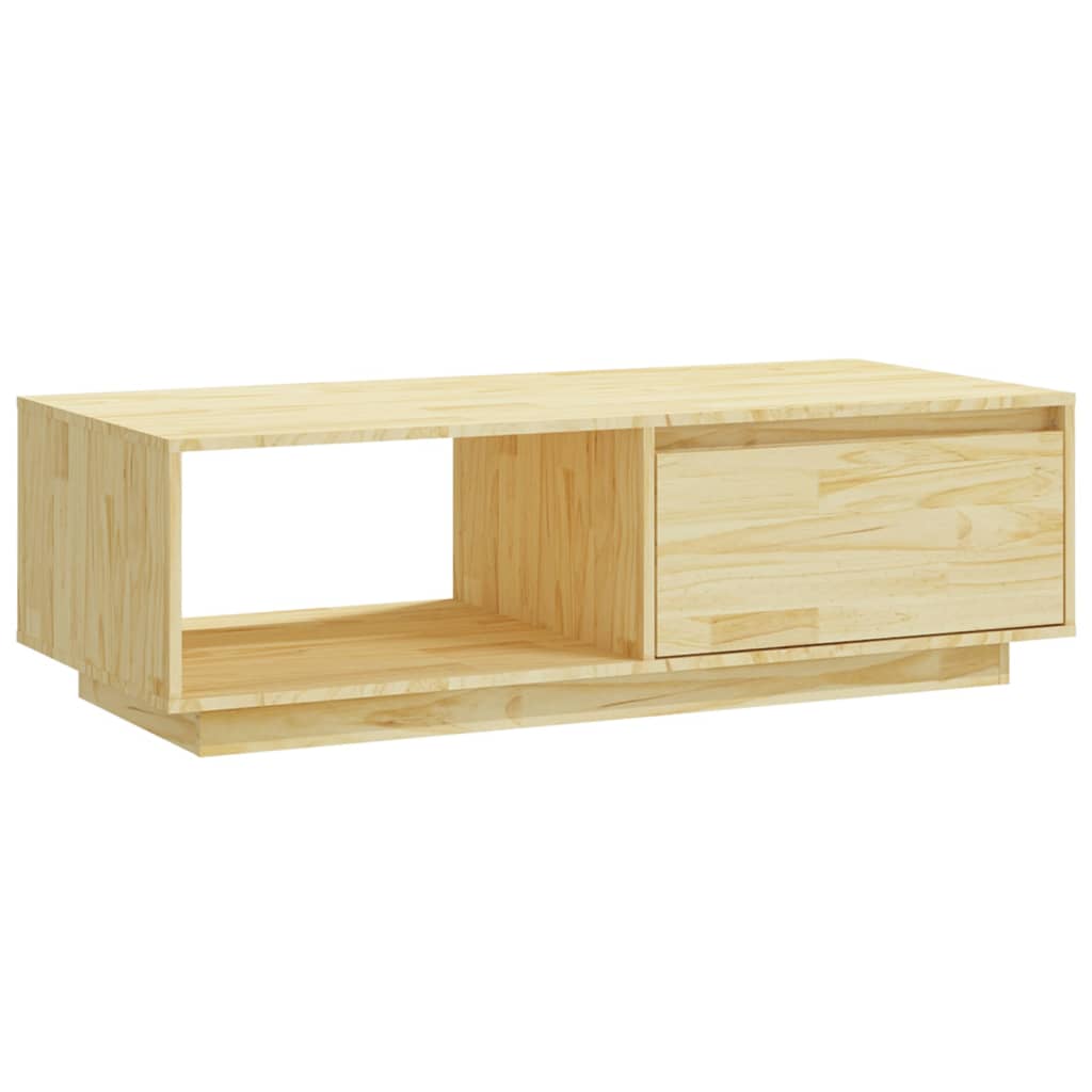Coffee table 110x50x33.5 cm solid pine wood