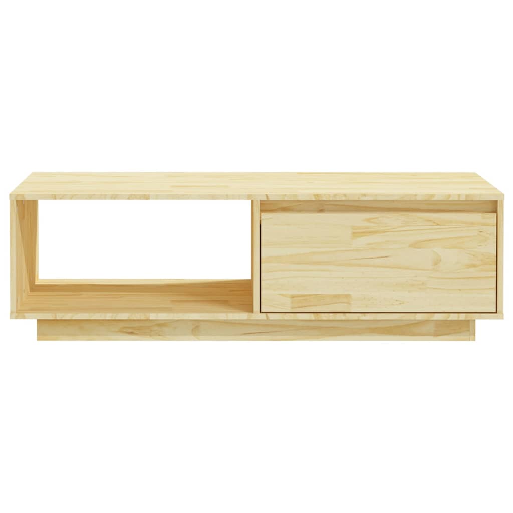 Coffee table 110x50x33.5 cm solid pine wood