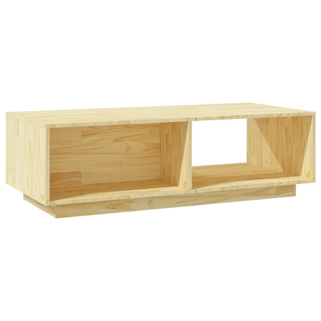 Coffee table 110x50x33.5 cm solid pine wood