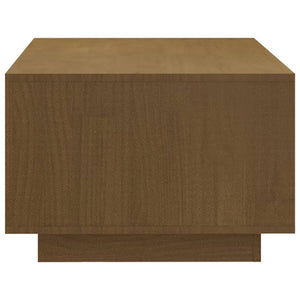 Coffee table 110x50x33.5 cm solid pine honey brown