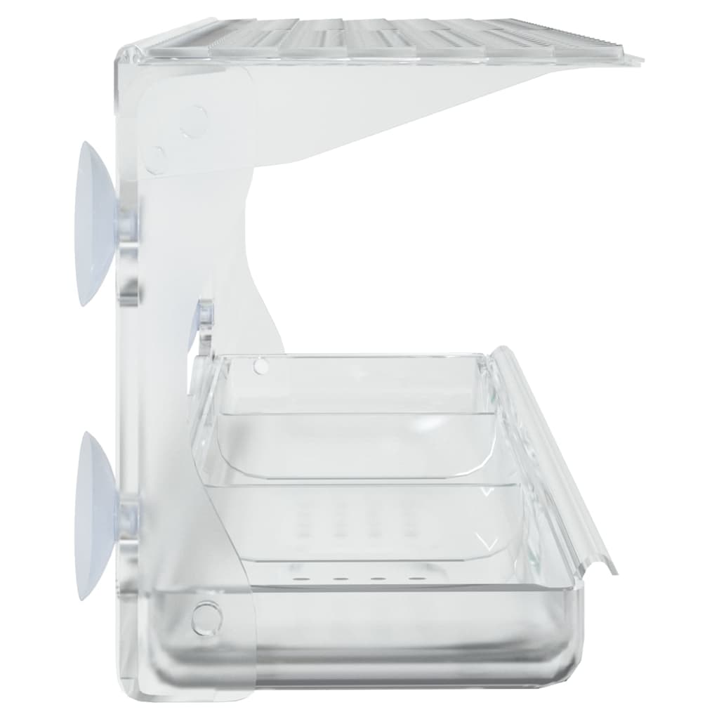 Bird feeders for window 2 pcs acrylic 30x12x15 cm