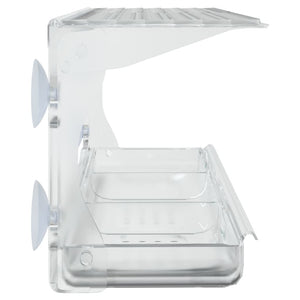 Bird feeders for window 2 pcs acrylic 30x12x15 cm