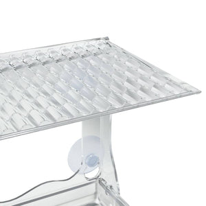 Bird feeders for window 2 pcs acrylic 30x12x15 cm