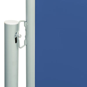 Retractable side awning 220x600 cm blue