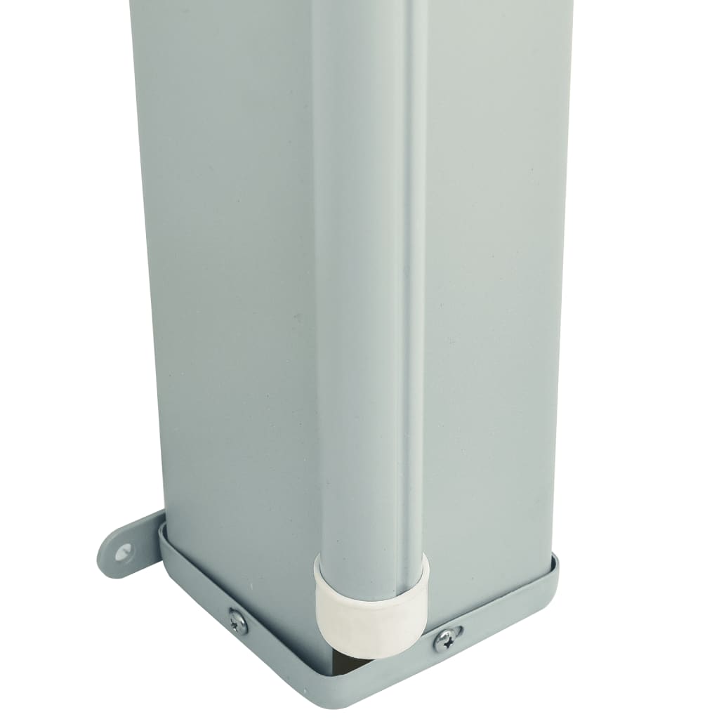 Retractable side awning 220x600 cm red