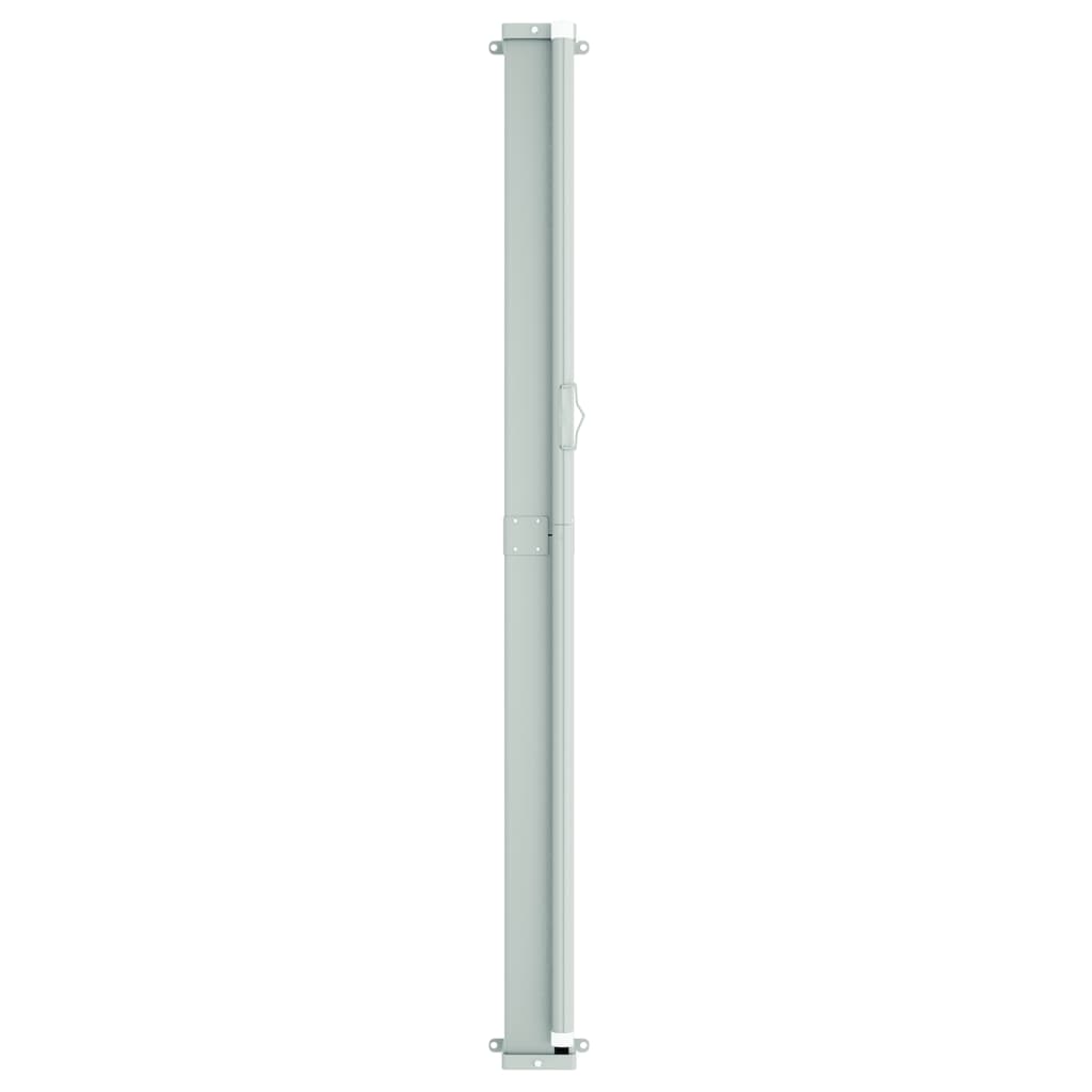 Retractable side awning 220x600 cm red
