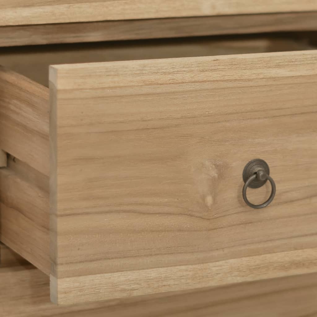 Chest of drawers 40x30x100 cm solid teak