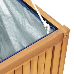Garden box 175x50x55 cm solid teak