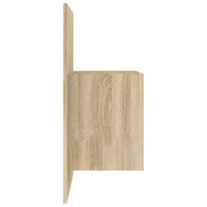 Veggmonterte nattbord 2 stk sonoma oak