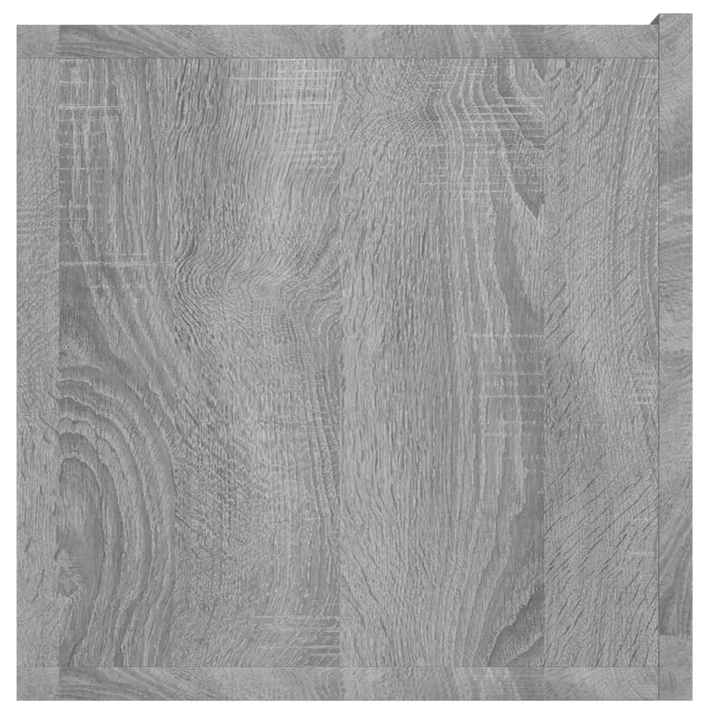Hanging TV benches gray sonoma 60x30x30 cm engineered wood