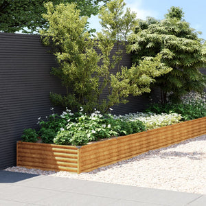 Raised bed 1150x100x36 cm corten steel