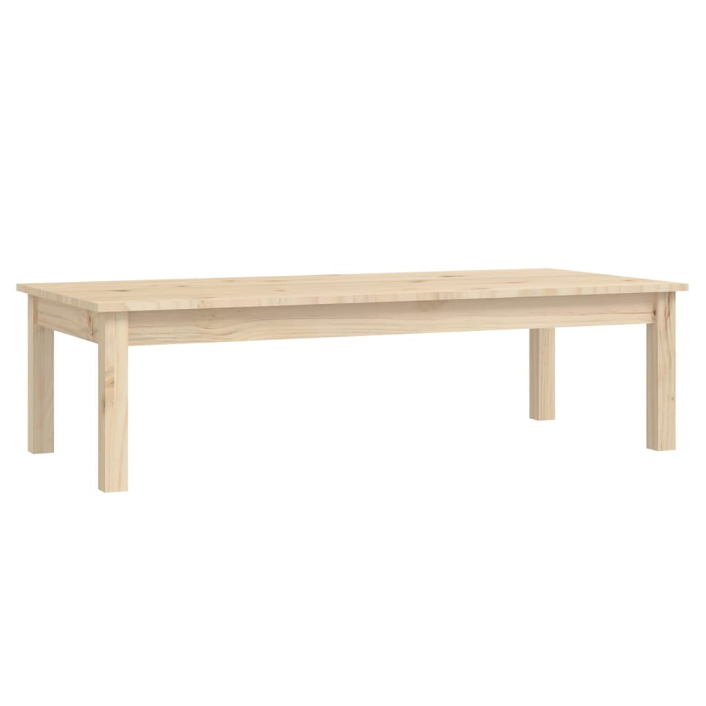 Coffee table 110x50x30 cm solid pine