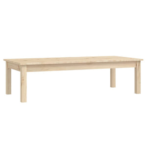 Coffee table 110x50x30 cm solid pine